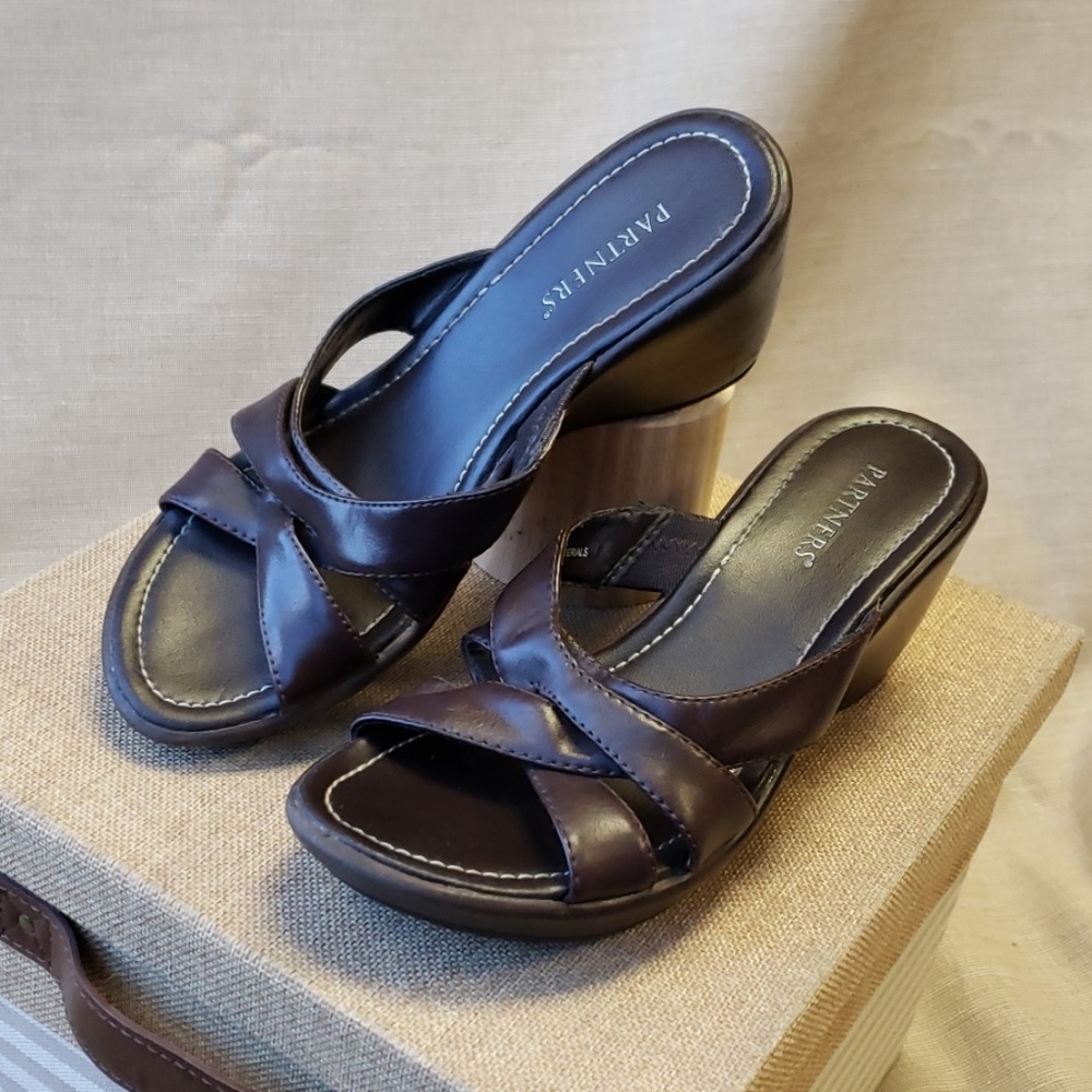 Partners Stella wedge platform sandals